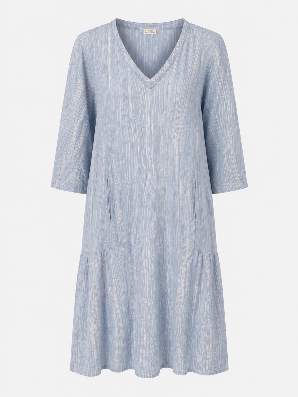 Poetry Linen Cotton Coastal Beach Summer Dress US 14